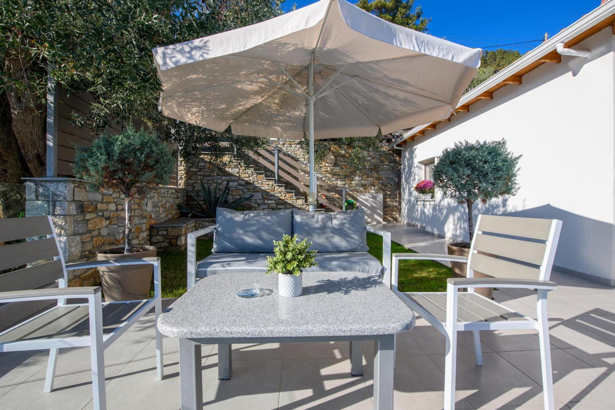 Villa Niti Chrisi Ammoudia Esterno foto