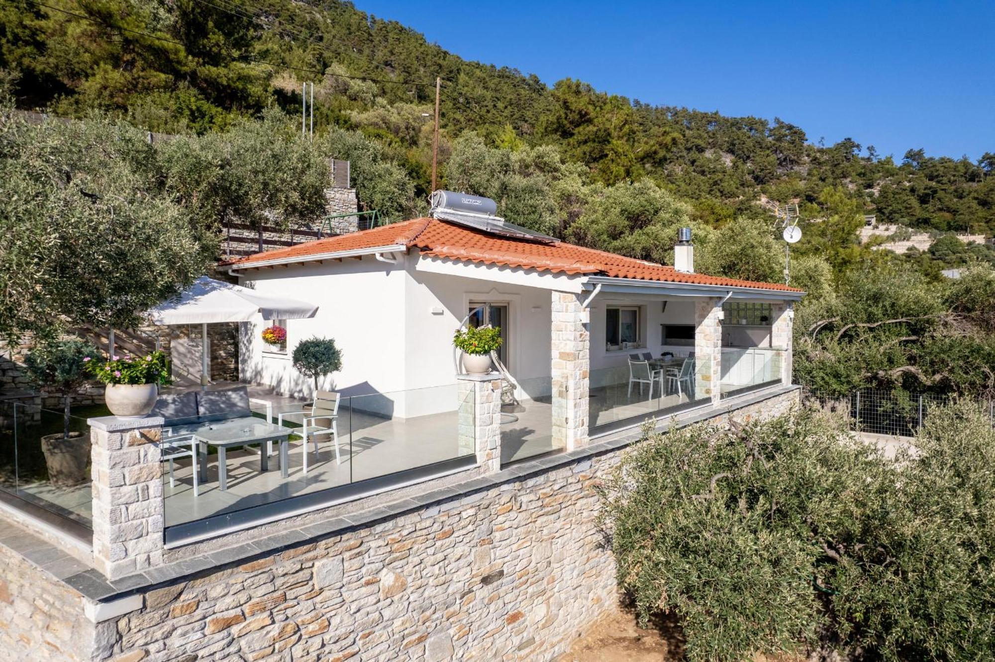 Villa Niti Chrisi Ammoudia Esterno foto